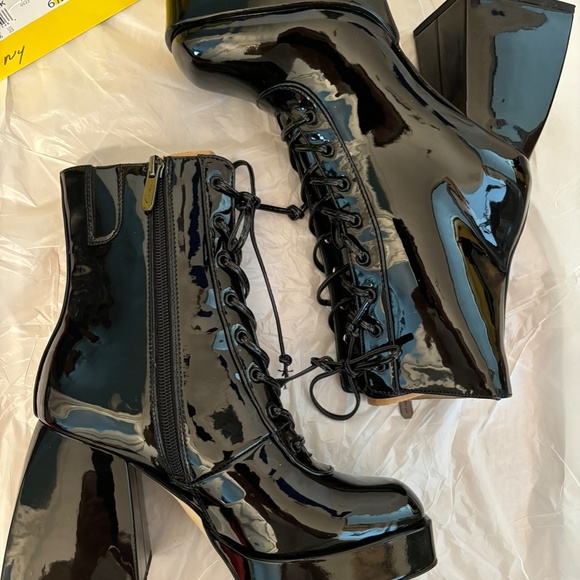 NWT Sam Edelman Platform Boots Booties - Picture 3 of 6